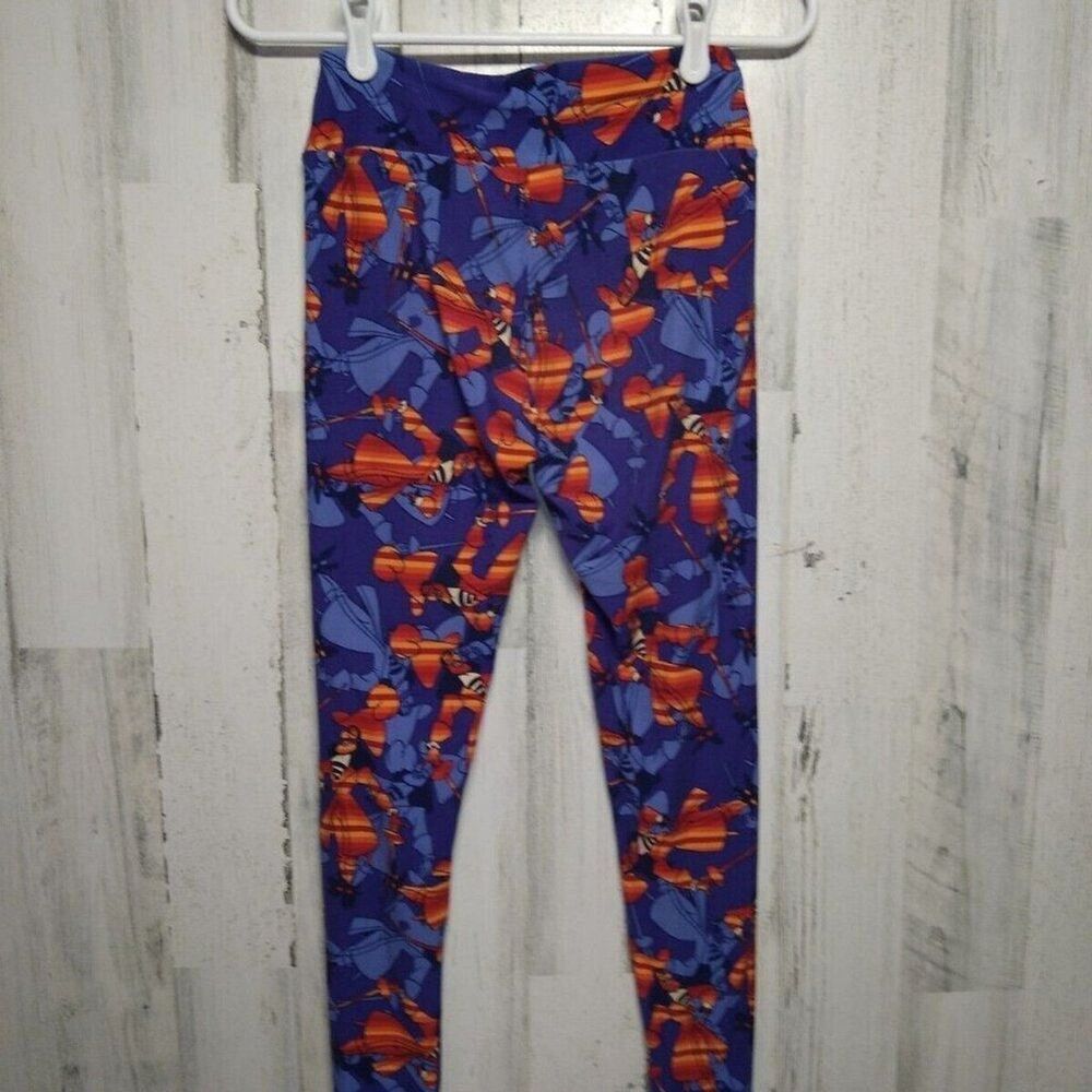 Disney Lularoe Villians Captain Hook (Peter Pan) Leggings Womens One Size